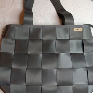 Comely Gray The Original Seatbelt Shoulder Bag
